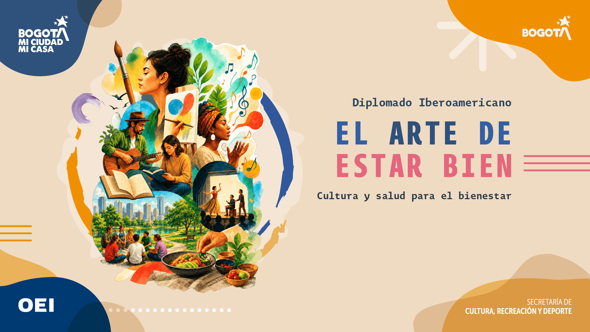 El arte de estar bien: cultura y salud para el bienestar